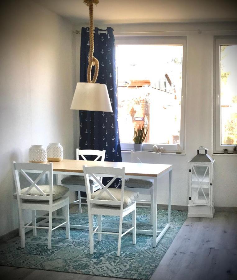 Sonniges Ferienhaus Fischer-Huus Vor Usedom & Direkt Am Haff Und Wasserzugang Mönkebude Dış mekan fotoğraf