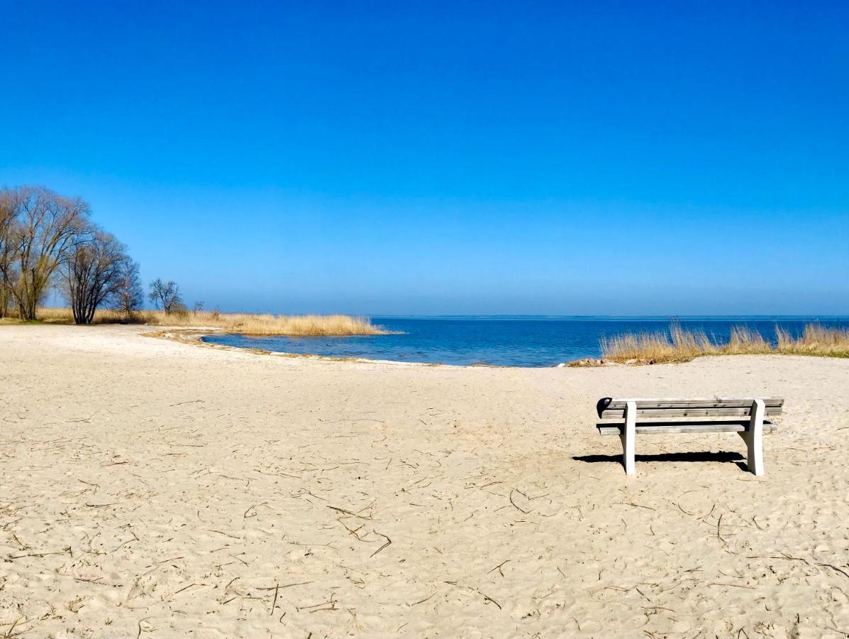 Sonniges Ferienhaus Fischer-Huus Vor Usedom & Direkt Am Haff Und Wasserzugang Mönkebude Dış mekan fotoğraf